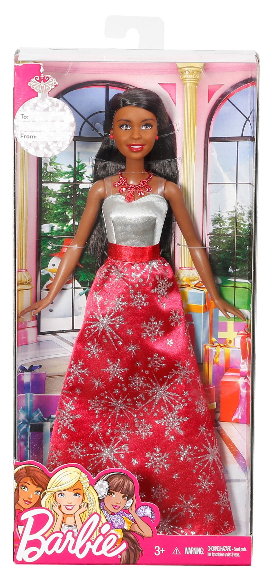 Barbie Holiday Doll Snowflake Dress