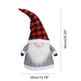 thumbnail image 3 of Christmas Tree Topper Gnome Swedish Tomte Gnome Christmas Ornaments Santa Gnomes Plush Scandinavian Christmas Decorations, 3 of 8