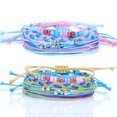 thumbnail image 1 of Pulsera tobillera para mujer, tobillera impermeable, pulsera de cuerda para niñas, pulsera de amistad ajustable, 1 of 5