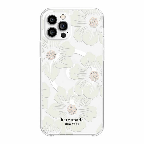 Kate Spade Protective Hardshell Case with MagSafe Hollyhock Floral for