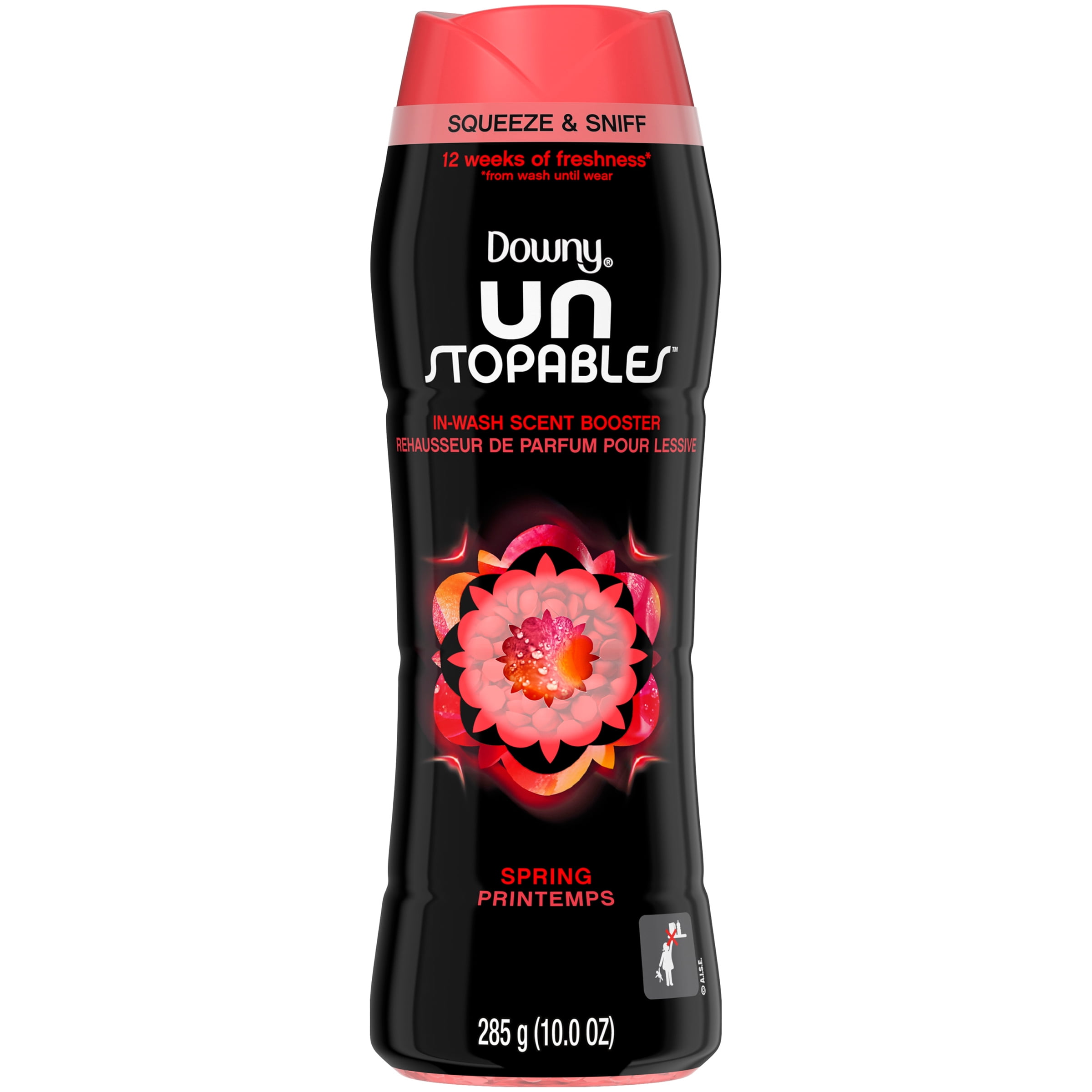 Downy Unstopables InWash Scent Booster Beads, SPRING, 10 oz