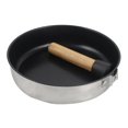 thumbnail image 2 of Portable Camping Frying Pan with Non Stick Coating Outdoor Cookware for Campers and Traveler Frying Pan with Handle, 2 of 9