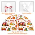 thumbnail image 7 of Cauagu 30" Christmas Tree Skirt Fall Farm Pumpkin Pattern Christmas Tree Decorations Tree Mat for Xmas Decorations Occasion Holiday Home Decor -30", 7 of 7