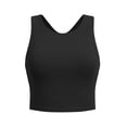 thumbnail image 7 of CRZ YOGA Butterluxe Racerback Longline Sports Bras for Women Padded Crop Workout Tank Top, 7 of 7