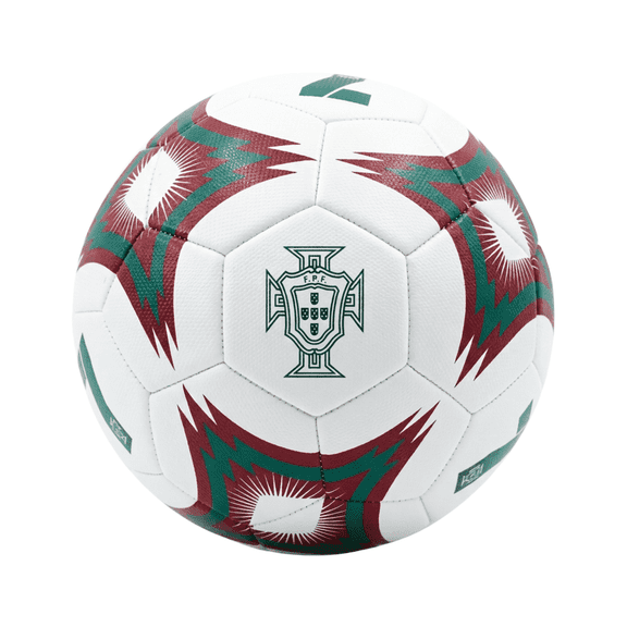 Icon Sports Portugal No. 7 Soccer Ball, Size 5, White