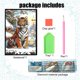 thumbnail image 5 of Kits Cuaderno Arte Con Diamantes Pintura 5D Animal para Adultos, 5 of 9