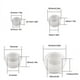 thumbnail image 2 of Vaso de silicona, humedad, salud, ventosas, belleza y portabilidad azul, 2 of 2