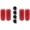 Bright Red, variant on Extreme Max 3006.7712.4 BoatTector HTM Inflatable Fender Value 4-Pack - 6.5" x 15", Teal