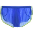 thumbnail image 3 of TANBOM Men's Transparent and Lightweight Boxer Nylon Underwear Blue XXL 1-Pack, 3 of 6