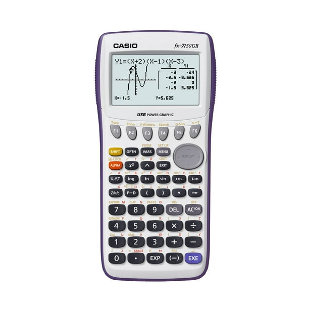 Calculadora gráfica Casio FX-9750GII USB blanca