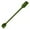 Green, variant on LEHOZIHEQ Jar Spatula, Long Dual-end Silicone Spatula, For Jars Food Beauty Products Narrow Bottles, Slim Spoon End for Scooping and Mixing