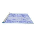 thumbnail image 2 of Ahgly Company Machine Washable Indoor Rectangle Abstract Blue Modern Area Rugs, 7' x 9', 2 of 4