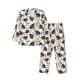 thumbnail image 1 of Fotbe Rottweiler Pijama de Hombre con Estampado de Manga Larga, Conjunto de 2 Piezas, Ropa de Dormir Suave y Cómoda con Bolsillos-Large, 1 of 7