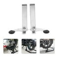 thumbnail image 1 of GOOHOCHY 1 Paire Support de Moto Robuste Tube Carré en Fer pour Rangement, 1 of 7