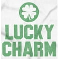 thumbnail image 2 of Saint Patricks Lucky Charm Shamrock Hoodie Sweatshirt Women Men Brisco Brands S, 2 of 6