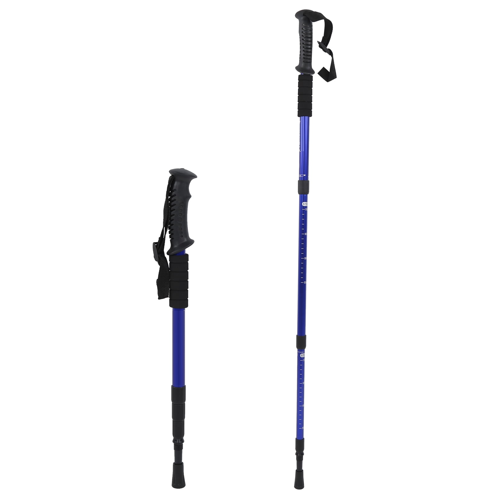 necasil 2 x Hikehobby Antishock Trekking Walking Hiking Pair Stick Pole 