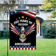thumbnail image 5 of 4pcs 250th Anniversary Flag 250 Years of Freedom Flag with Eagle 1776-2026 Patriotic Flags Outdoor Lawn Garden Decor Doubleside Linen, 5 of 5