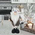 thumbnail image 4 of YATAV Plush Gnome Fisherman Christmas Ornament - Santa Claus Holding Fishing Pole with Fish on The Line Christmas gift for Dad or Husband(A), 4 of 5