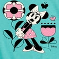thumbnail image 3 of Disney - Minnie Mouse with Flowers & Butterflies - Toddler & Youth Girls Short Sleeve Graphic T-Shirt, 3 of 5