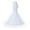 White, variant on RUTAYY Women 2 Hoop A-Line Floor Length Wedding Ball Gown Petticoat Underskirt Solid Color Casual Travel Skirts