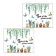 thumbnail image 2 of Adhesivo de pared Inteprter de 2 piezas calcomanía decorativa para dormitorio arte de dibujos animados PVC, 2 of 6