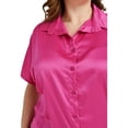 thumbnail image 4 of Blusa Roman Fashion Satín Talla Extra BL-ELY-4924-FIUSHA 36, 4 of 6