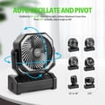 thumbnail image 4 of Ventilador de camping AddAcc de 20000 mAh recargable con luz y control remoto, 4 of 7