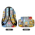 thumbnail image 6 of Simpsons Backpacks Cute School Bag Bookbag Casual Daypack Outdoor Travel Back Pack, 6 of 8
