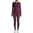 ClimateRight by Cuddl Duds Stretch Fleece Women's High Rise Base Layer