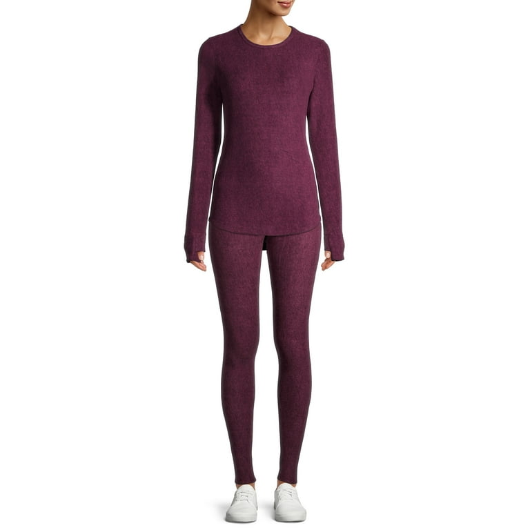 ClimateRight by Cuddl Duds Stretch Fleece Women's High Rise Base