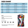 thumbnail image 2 of Salouo Abstract Jazz Instrumental Pattern Men's Sleeveless T Shirts,Men's Regular-Fit Tank Top Sports Shirt for Men Sleeveless Tank Shirt -Large, 2 of 6