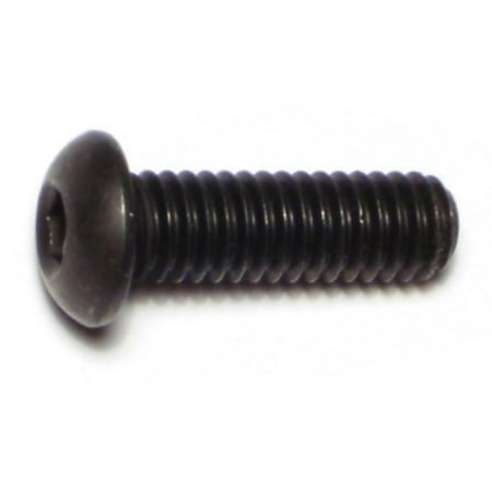 

5/16 -18 x 1 Plain Steel Coarse Thread Button Head Socket Cap Screws SCBS-044