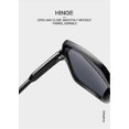 thumbnail image 2 of Sunglasses Womens Large Frame Sunglasses Retro Sunglasses, 2 of 3