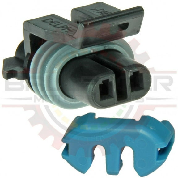 Ballenger Motorsports - Compatible with GM Delphi / Packard - 2 Way Metripack 150 Plug Assembly, Black