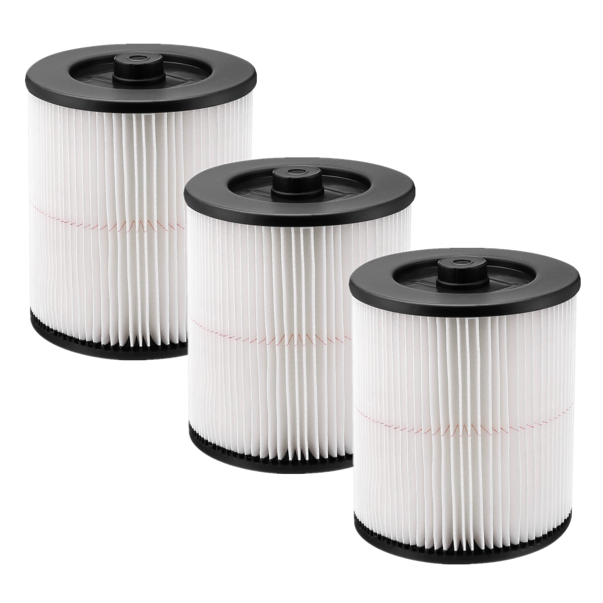 3Pcs Cartridge Air Filter for Shop Vac for Craftsman 917816 for Ridgid