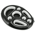 thumbnail image 3 of Pool Drink Holder Floats, PVC Portable Floating Drink Holder  For Swimming Pool Party Black, 3 of 8