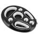 thumbnail image 3 of Soporte para bebidas inflable, bandeja flotante de PVC para piscina, fruta, vino, teléfono móvil, cama de hielo inflable para piscina, fiesta, color negro, 3 of 15