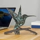 thumbnail image 3 of Animales de madera tallados en 3D, decoración de cabañas de pájaros, estatuas de animales de madera, decoración de pared rústica, arte para el dormitorio del hogar, 3 of 6
