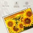thumbnail image 6 of Elephant Stock Sunflower Sunset Horizon Wall Art - Horizontal Canvas Wall Art - Living Room Wall Decor - Floral And Botanical Canvas - Orange And Gold Decor - 45" x 30", 6 of 8