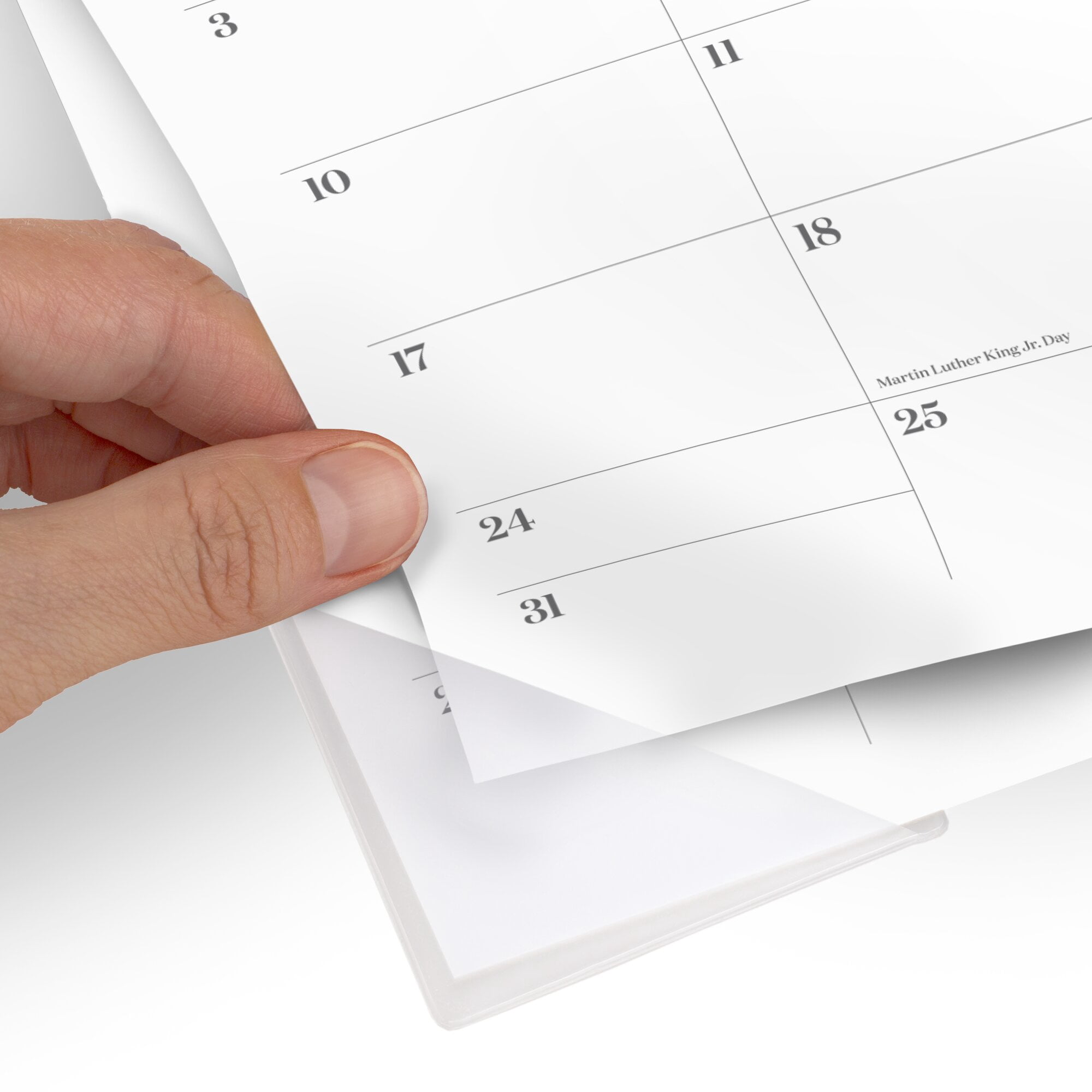 Mead Cambridge WorkStyle 2027 Monthly Desk Pad Calendar Mauve Compact 17 34 x 11