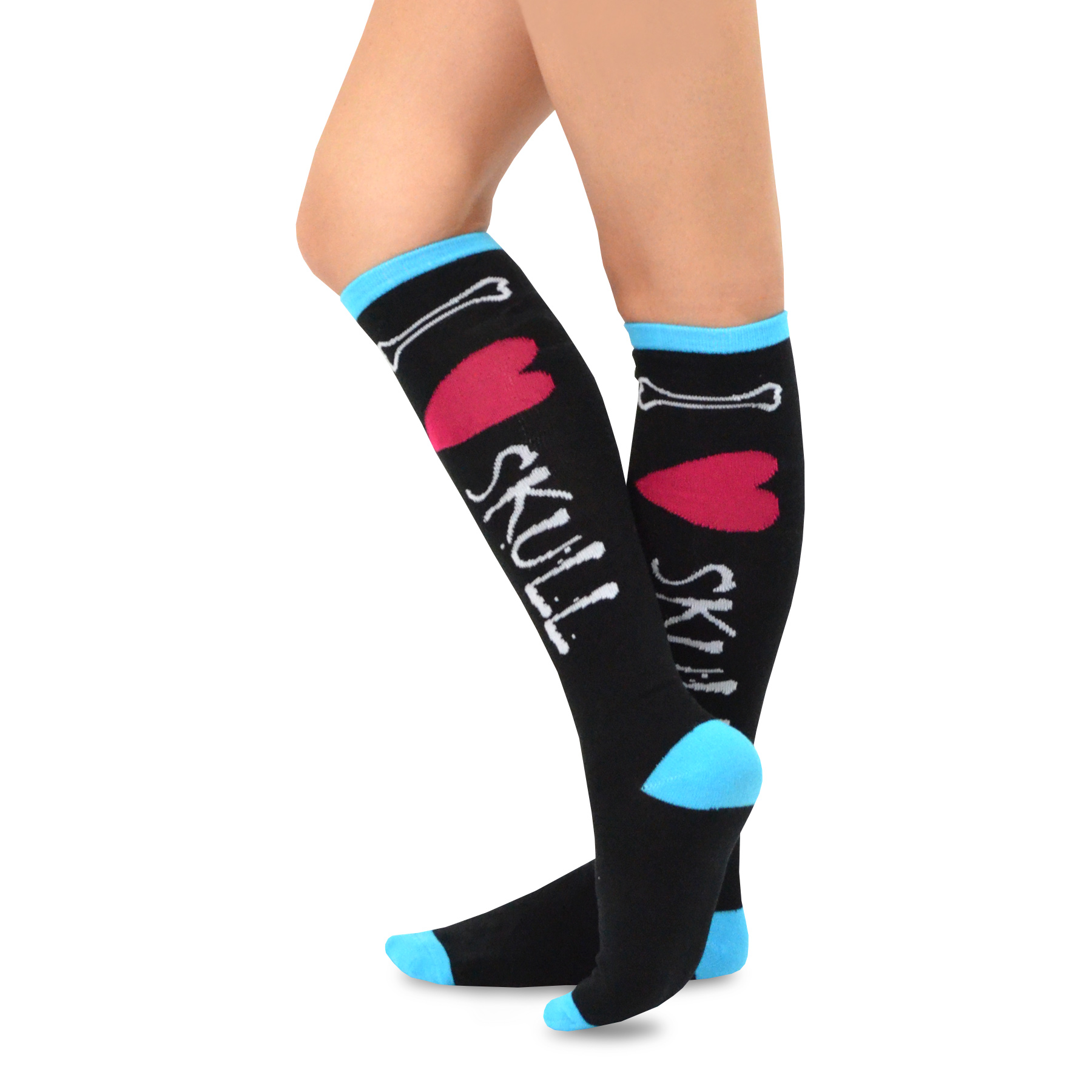 Womens Cotton Knee High Sports Socks - Temu