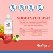 MaryRuths Liquid Multivitamin Essentials+ with Elderberry for Immunity Support, Vitamins A C D E, Fruit Punch Flavor, Ages 1+, 32 fl oz