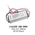 thumbnail image 2 of 900mA Constant Current LED Driver for Lighting Power Supply High PF 3W 10W 20W 30W 40W 50W 60W 2-3x3W 2-6x3W 6-12x3W 10-20x3W ,Ease of Installation, 2 of 7
