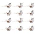 thumbnail image 1 of Pájaro de plumas de imitación multiusos, resistente a la decoloración, adorno de pájaro de plumas falsas para flores, artesanías, jardín de hadas., 1 of 11