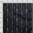 thumbnail image 3 of oneOone Cotton Poplin Medium Blue Fabric Abstracts Sewing Material Print Fabric By The Yard 42 Inch Wide, 3 of 4