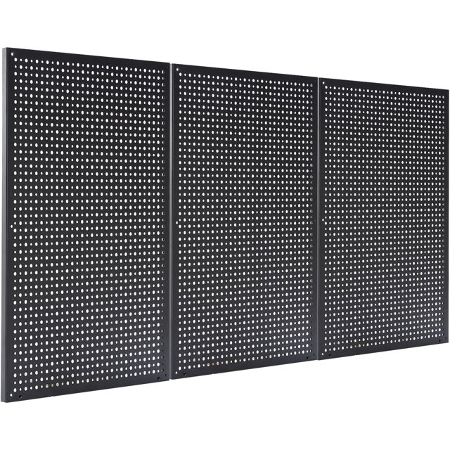 Pegboard Rack Garage Storage Steel Pegboard Heavy Duty- Pack X Metal Peg Board Tool Organization Panels ()