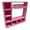 B, variant on Ybomd ,Doll Clothes Closet,Wardrobe with 10 Hangers,Portable Storage Organizer and Display Box for Fashion Doll Clothes & Accessories