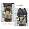 thumbnail image 6 of FORMRS 16" Laptop Bag Carrying Sleeve Case with Handle Travel Shoulder Briefcase, Blue Rainbow, 6 of 8