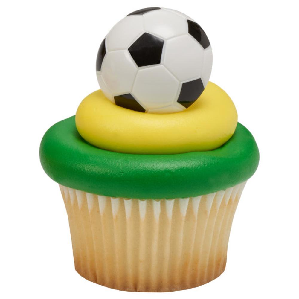 SPECIAL ORDER CUPCAKES RINGS3D SOCCER RING