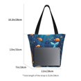 thumbnail image 3 of Balery Whimsical Underwater Fantasy Bolsa de Hombro con Diseño, Bolsa Grande y Duradera, Bolsa Versátil para Compras, 3 of 6